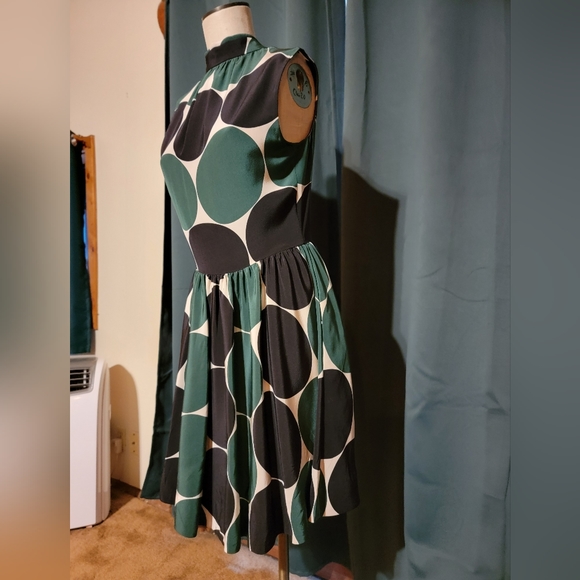 Kate Spade polkadot sleeveless dress - Picture 2 of 4